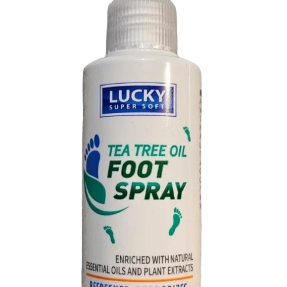 x2 Lucky Tea Tree Oil Foot Spray 4 fl. oz. - Picture 7 of 9